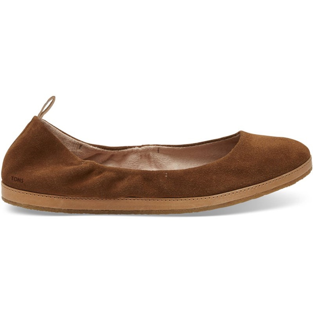 Like New TOMS Women’s Olivia Suede Flat